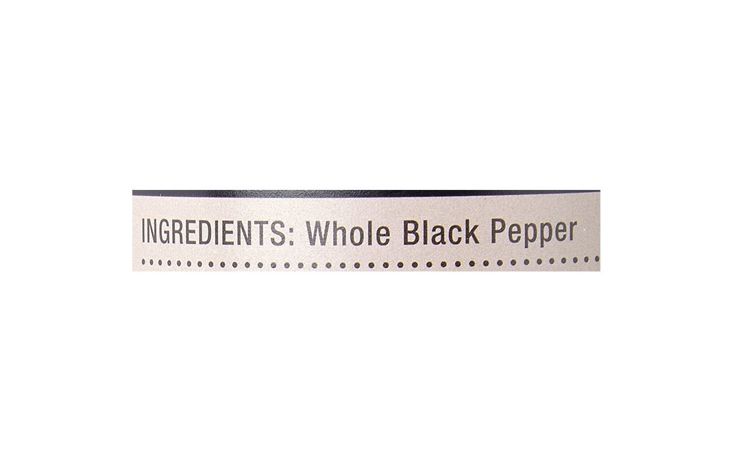 Sprig Whole Black Pepper From Tellicherry   Bottle  100 grams